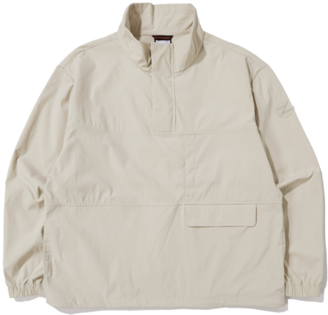 아이더 아이더(EIDER) 신상특가 남성 여성 공용 오버핏 생활방수 방풍 주름방지 신축성 반집업 등산 캐쥬얼 스포츠 아노락 자켓 DUM23162 MOTION FREE (모션프리) UNI E1