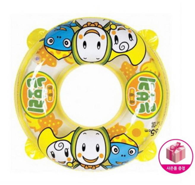 라온 눈보리 튜브 65 사은품증정!! 어린이 튜브 65cm 물놀이 튜브 유아 튜브, 1개