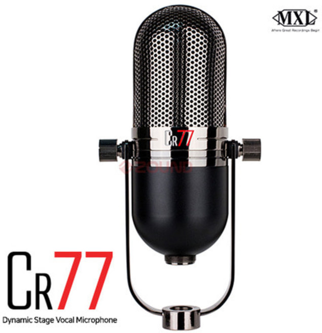 [MXL] CR77 스튜디오 보컬용 공연용 레코딩 다이나믹 마이크