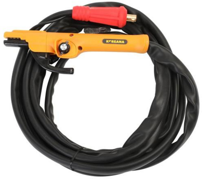 코리아나 용접케이블세트 KH200듀티용 홀더10M 어스5M 세트, 1개