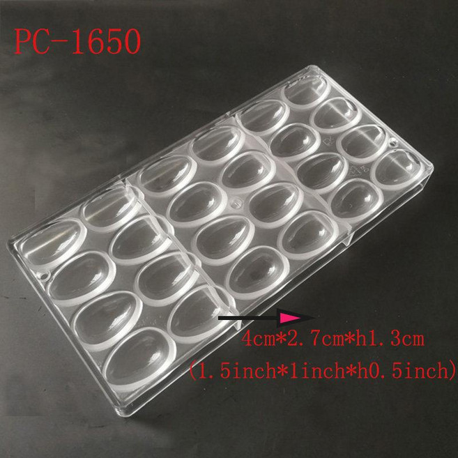 초콜릿 몰드 봉봉 간식 투명 제과 발렌타인 반원형 반원 초콜렛틀 아라비안 케이크