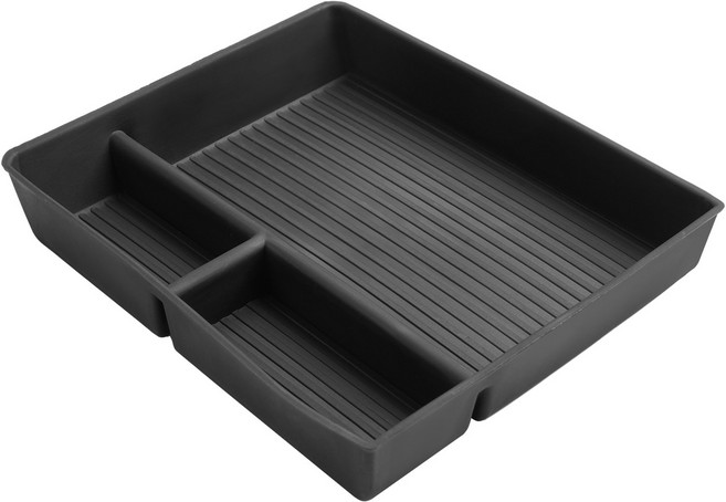 RUIYA 테슬라 모델3 하이랜드 센터 중앙 수납함 콘솔박스 트레이 컵홀더 세트, 중앙(하)