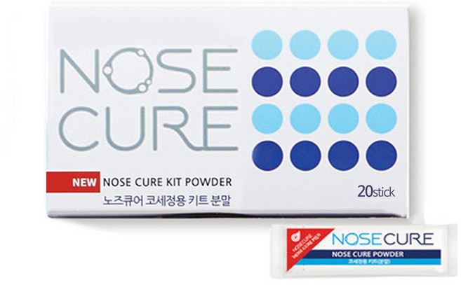 노즈큐어 코세정용 키트 분말 20포, 1개
