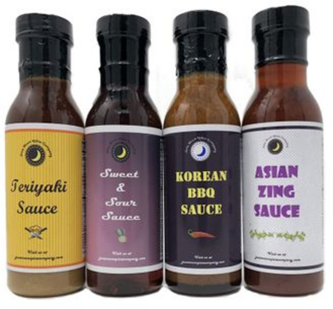 Premium | Classic ASIAN SAUCE | Variety 4 Pack | Asian Zing Sauce | Korean BBQ Sauce | Sweet & So, 1개