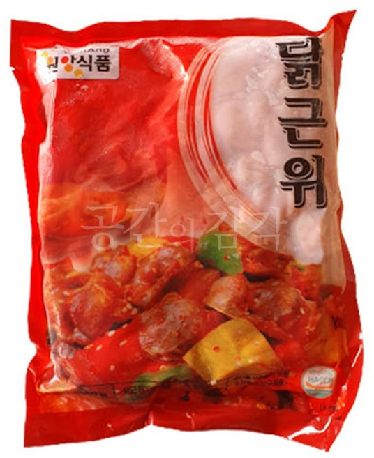 근위 닭똥집 면 냉동 원앙 닭근위 900g, 1개