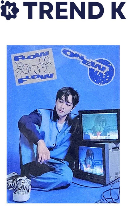 온유 앨범 미니3집 [FLOW] 플랫폼 ONEW 플로우 NEMO A Ver. (미개봉), A Ver(블루)