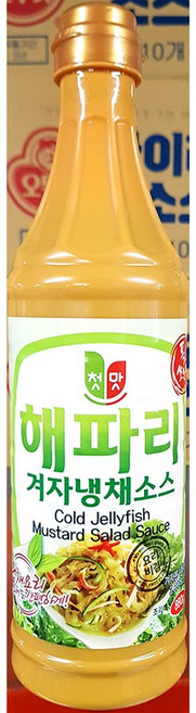 대량 냉채용 겨자 880g/12개 업소 식당 벌크 양장피, 880g, 1ea