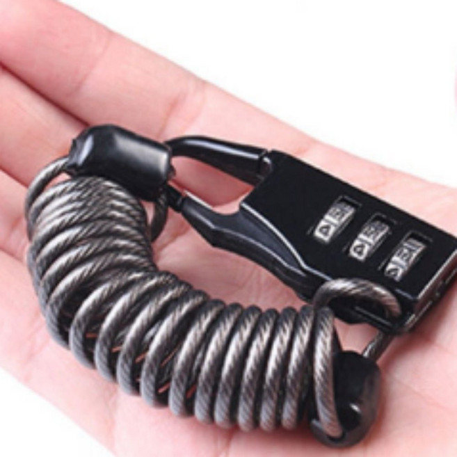 자전거 도난방지 경보기 오토바이 전동 킥보드 자물쇠 잠금 장치 무선 전기, 1개, 상세페이지 참조