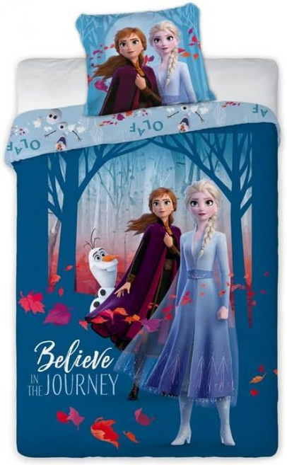 디즈니 겨울왕국 싱글 이불커버+배게 커버 2종 세트 Disney Frozen Duvet cover set