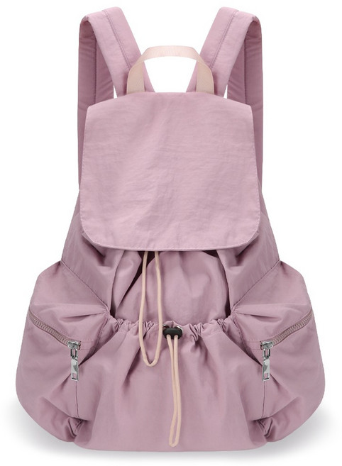 쿠키스트링 여성 백팩 나일론 경량 여행용 배낭