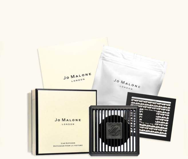 1+1 조말론 차량용 방향제 카 디퓨저 리필 풀세트 3종, 2세트, 우드세이지앤씨솔트+거치대(풀세트)