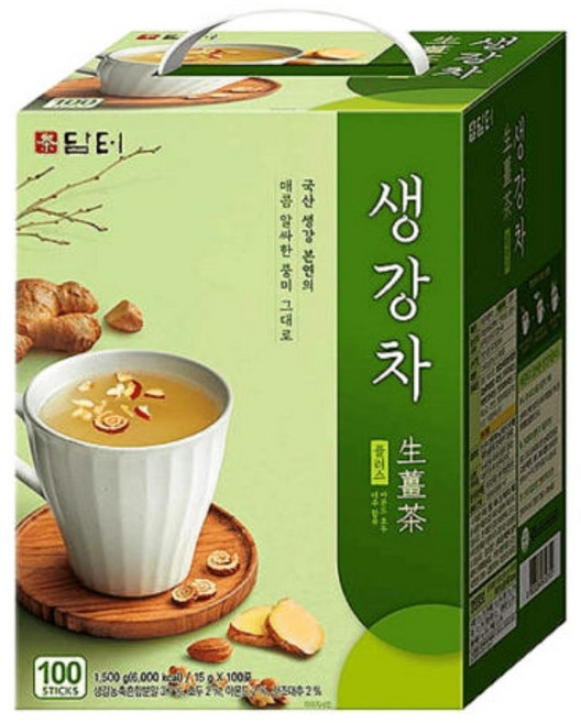 담터 생강차, 2개, 100개입