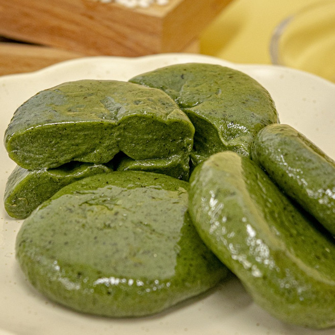 제주 해풍 쑥개떡 굳지않는 말랑말랑 우리쌀로만든 쑥개떡, 1개, 500g