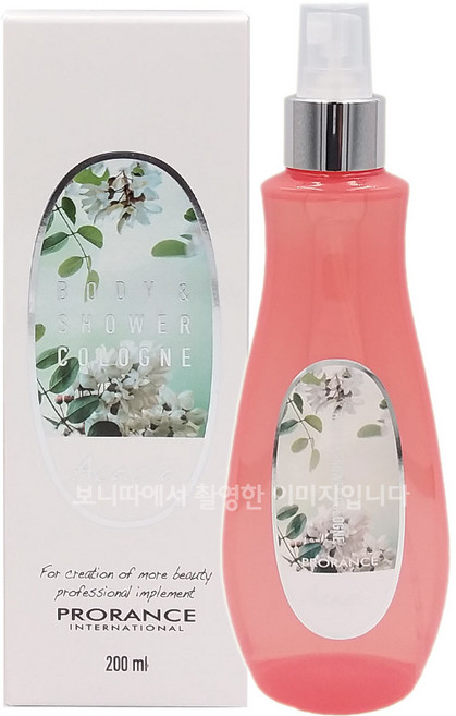 (1+1+1+1+1) 프로랑스 바디 앤 샤워코롱 아카시아, 200ml, 5개