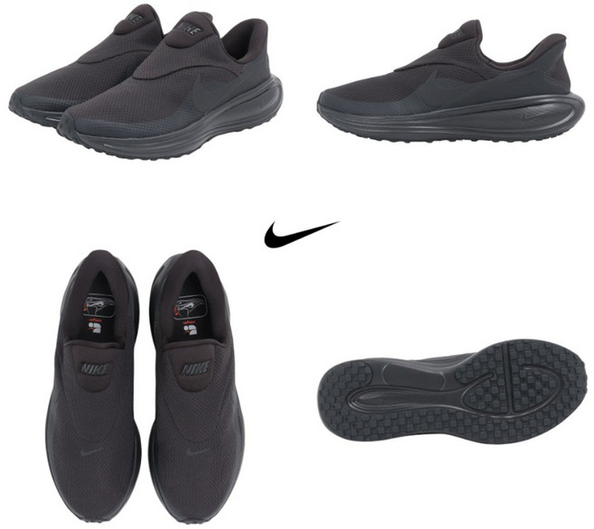 나이키 레볼루션8 이지온 남녀공용 슬립온 핸즈프리 발편한 데일리 러닝화 HQ2414-003