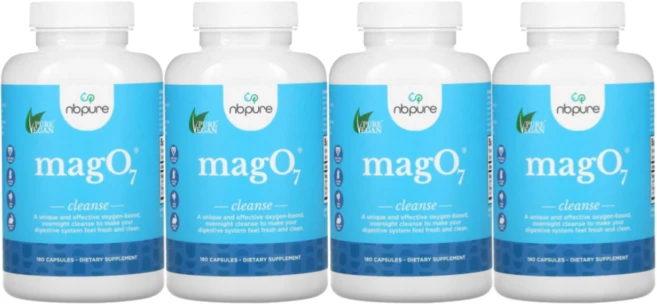 NB Pure MagO7 Cleanse 180 Capsules, 180정, 4개 - 쿠팡