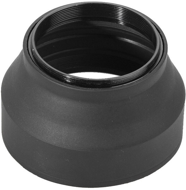 광각/표준/망원 고무 카메라 렌즈 후드 49mm 52mm 55mm 58mm 62mm 67mm 72mm 77mm 82mm Nikon Canon Sony DSLR 용, 67mm_3IN1, 1개