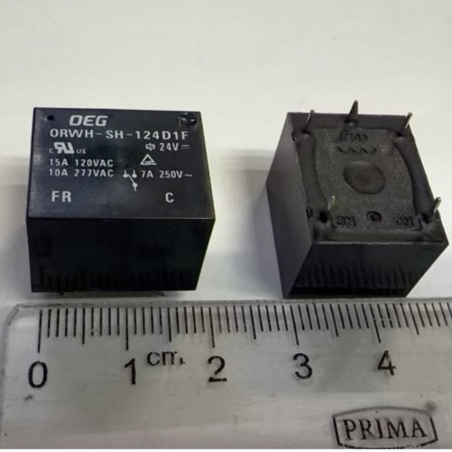 DEG ORWH-SH-124D1F 繼電器 24V, 1個
