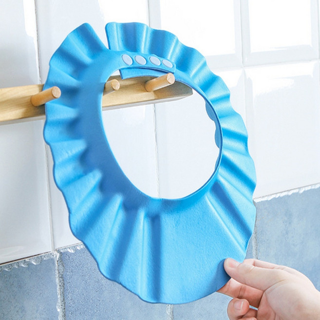 앤에이 크기조절 샴푸캡 목욕, 귀마개형 핑크, 핑크, 1개