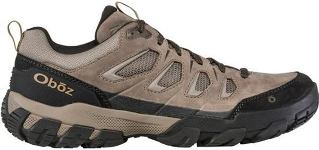 오보즈 톱니X저등산화 - 남성용, 흐린 회색, 10 와이드, 1개