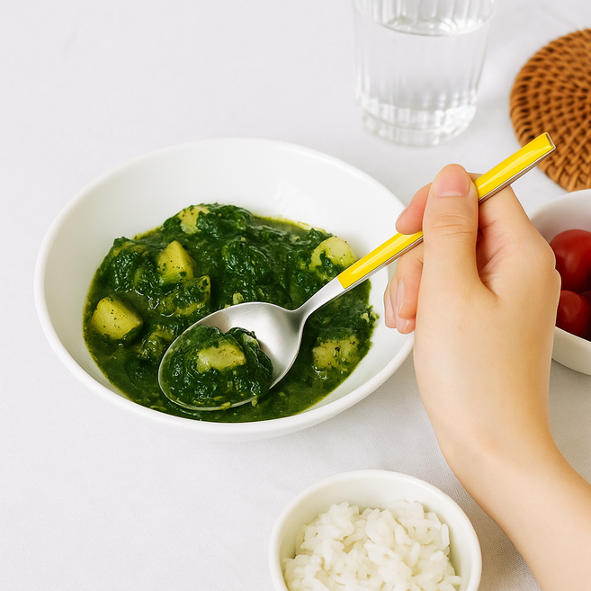 하우스웨어 레브 올리비아 디너스푼, 옐로우, 1개