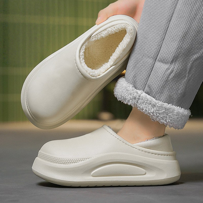 Modern Fashion 남녀공용 다용도 키높이 기모 단화 슬리퍼 F05