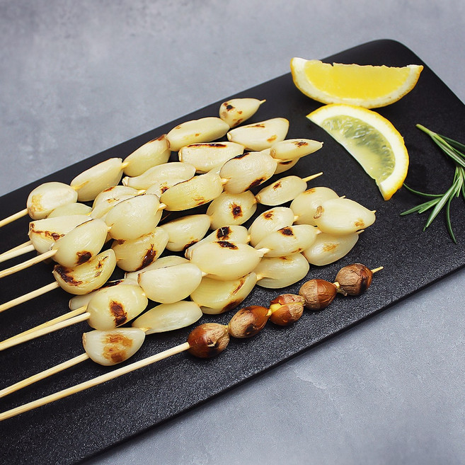 고우하 마늘꼬치 150g 8꼬치 술안주 캠핑꼬치 캠핑음식, 1개