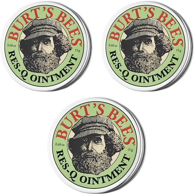 버츠비 레스큐 오인트먼트 틴, 로즈마리 / 라벤더, 15g, 3개 - 쿠팡