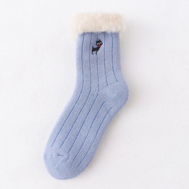 여성 겨울 보온 털양말 양기모 장목 혹한기 두툼한pjo8+9UxX