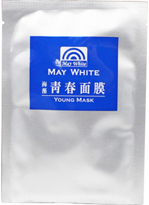 MAY WHITE 海藻青春面膜 【長虹生醫】, 1個, 5個裝