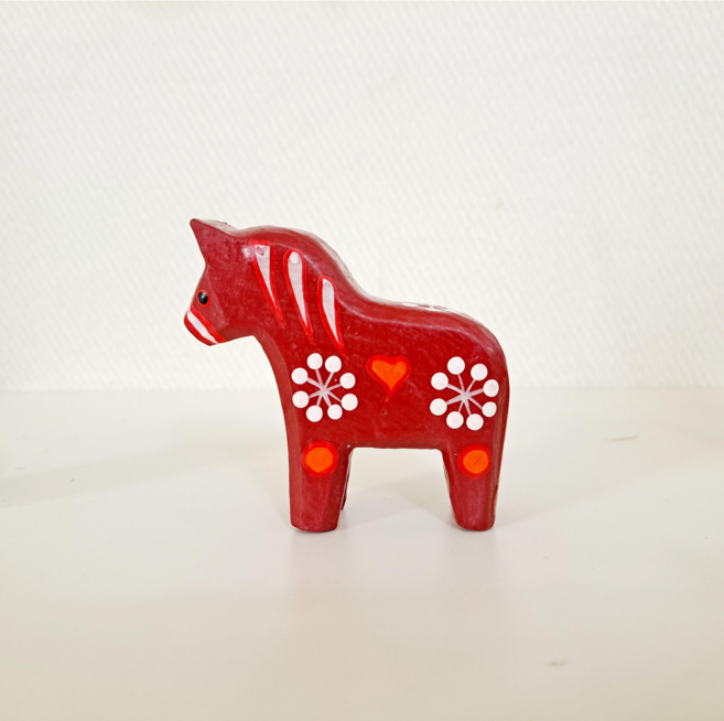 리아 목각 미니 말 인형 병오년 풍수 인테리어소품 현관 문앞 장식 말 장식소품 크리스마스선물 감성소품 카페꾸미기, 미니 목각 말 레드