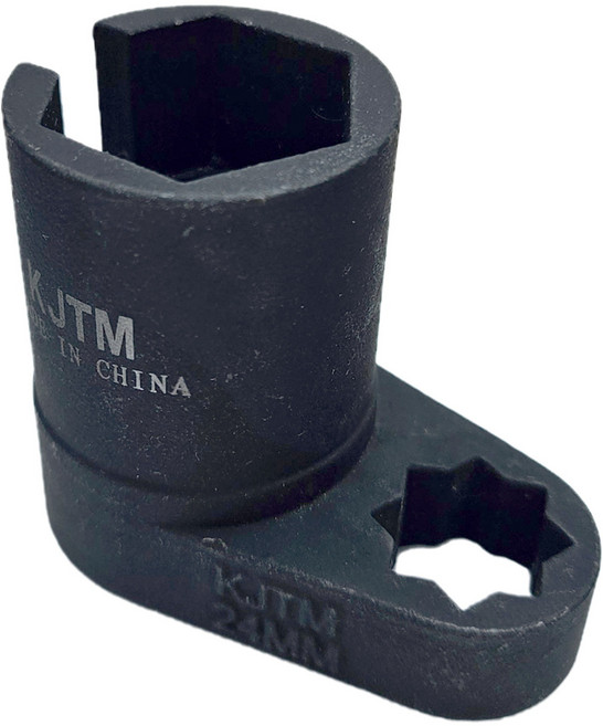 KJTM 산소 센서 소켓 24미리(mm) / 자동차 산소센서 PM 산소 소켓 피엠센서, 1개, 블랙