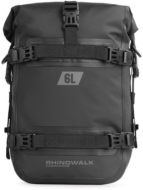 라이노워크 오토바이 크래쉬바 사이드백 탱크백 센터백 범퍼 바이크 가방 MT2206, 블랙