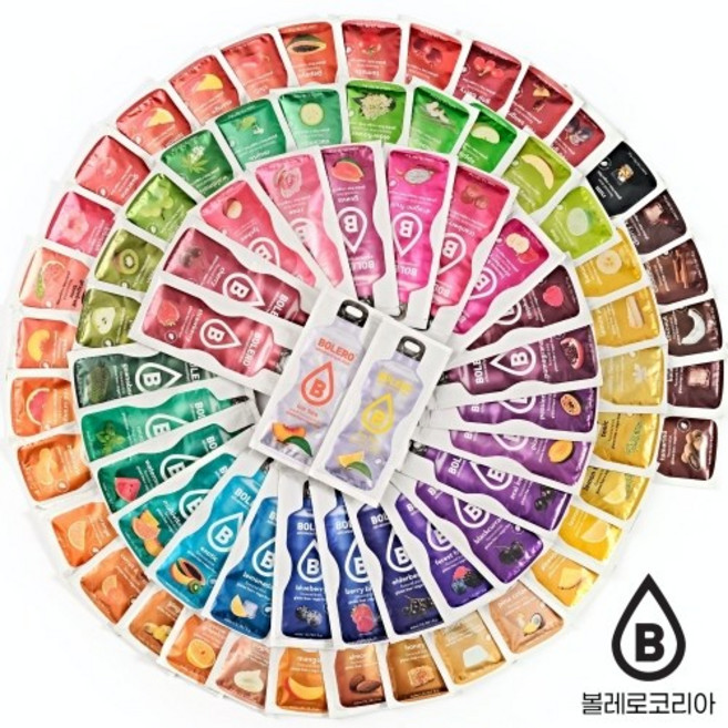 볼레로음료 2kcal 무설탕 과일워터 아이스티 20가지 맛 (생수 1.5리터용 9g), 1박스, 9g, 12개입