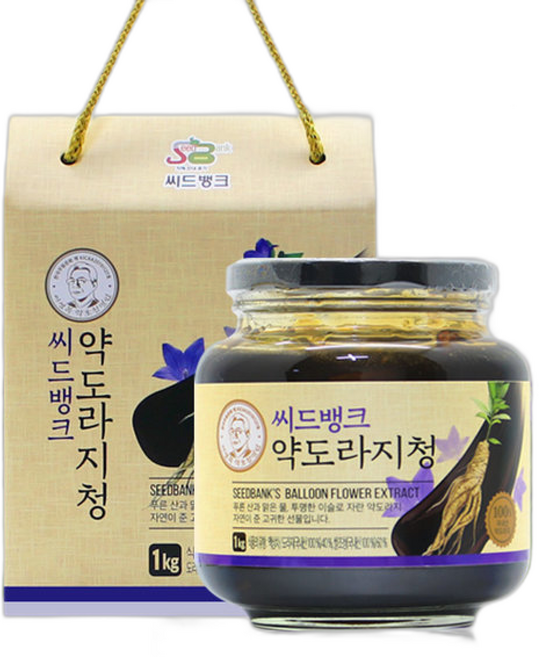 약도라지청 국내산 100% 도라지 조청 선물세트, 1개, 1kg