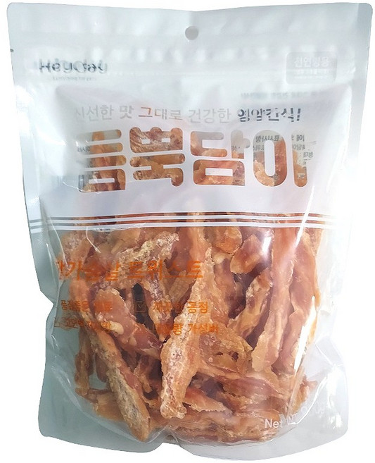 헤이데이 듬뿍담아 닭가슴살 육포간식, 1개, 800g, 닭가슴살트위스트