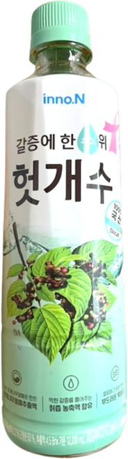 이노엔 갈증엔 헛개수, 500ml, 1개