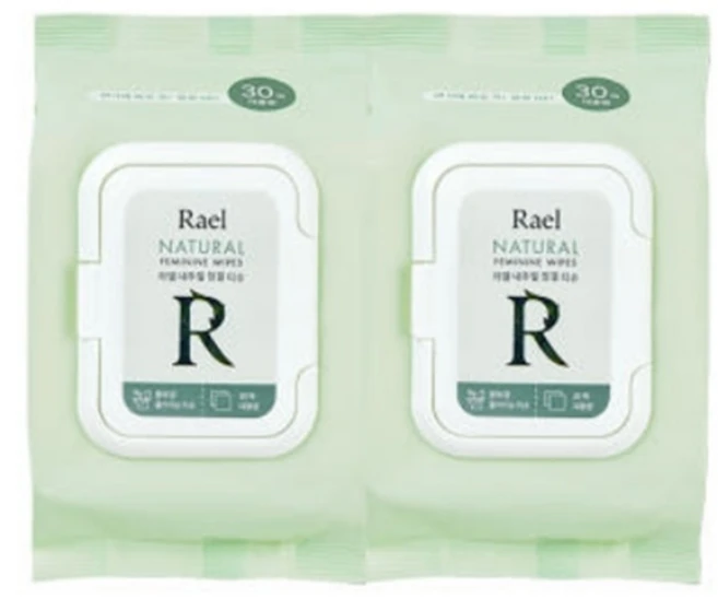 내추럴 청결 티슈 30매 2개, 141g - 쿠팡