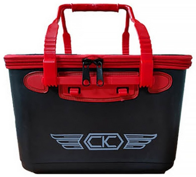 씨케이 / 고강도 하드 밑밥통 / 물고기 살림통 / 하드 바칸 / 보조 가방 / 왕 지퍼 / 튼튼한 내구성, 블랙