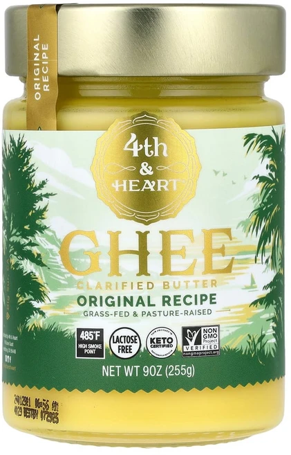 4th&하트 기 정제 버터 목초 사육 오리지널 레시피 255g(9oz), 255g, 1개 - 쿠팡