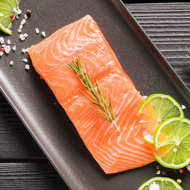 노르웨이 생연어 연어회 횟감용 생연어 구이용 필렛, 1개, 뱃살 생연어 500g