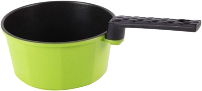 키친아트 국산 오페라 소스팬 편수 냄비, 16cm, 그린, 1개