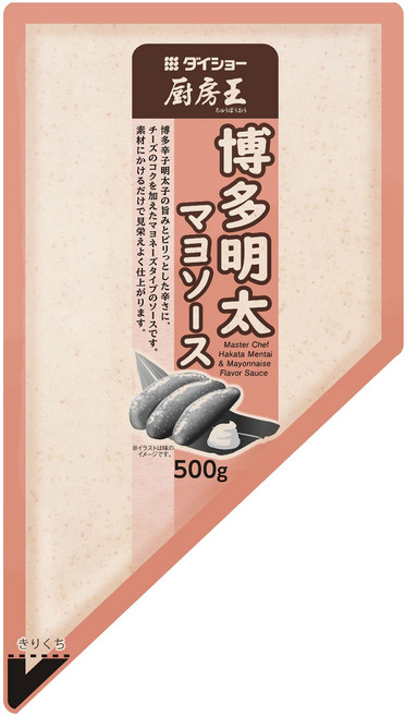 DAISHO 大逸昌 博多明太子美乃滋, 1包, 500g