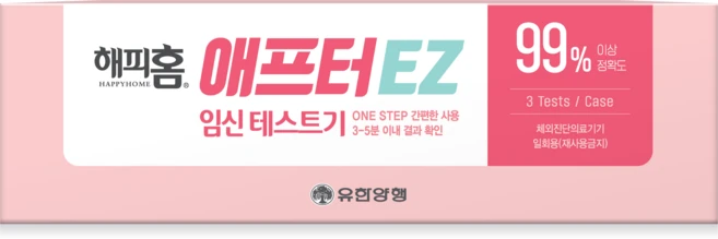 해피홈 애프터 EZ 임신테스트기, 3개입, 3개 - 쿠팡