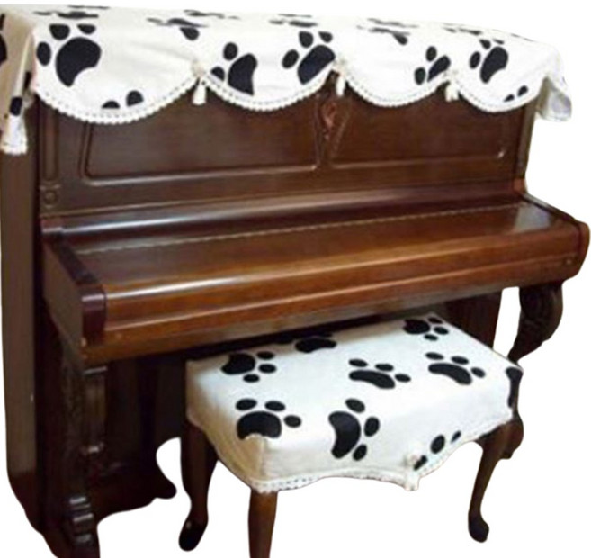 아네모네G 피아노커버+의자커버 맞춤 사이즈만 맞아도 한인물 합니다, 화이트곰발G-E, 1개