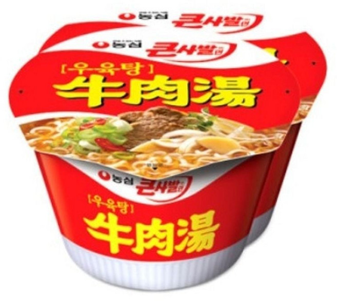 농심)우육탕 큰사발 x 16개