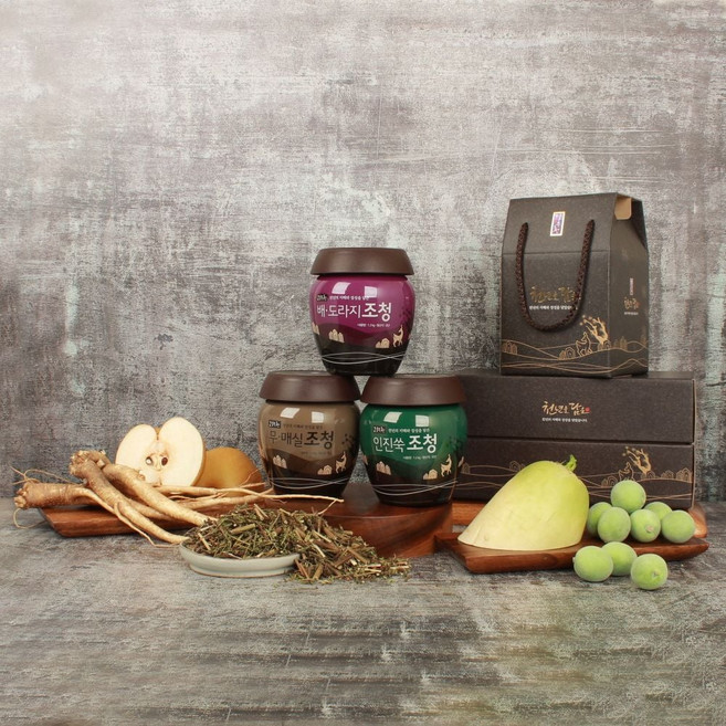 규 (담은청)배도라지조청 수능 선물 1.2kg 호박엿, 1개, ★DJ_ 본상품선택