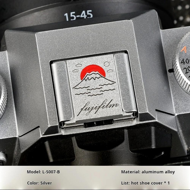 카메라 핫슈 커버 Fuji XT50XT30 2세대 XM5x100VI 셔터 버튼 Nikon Z30ZF Leica 액세서리, [17] model-T02, 1개