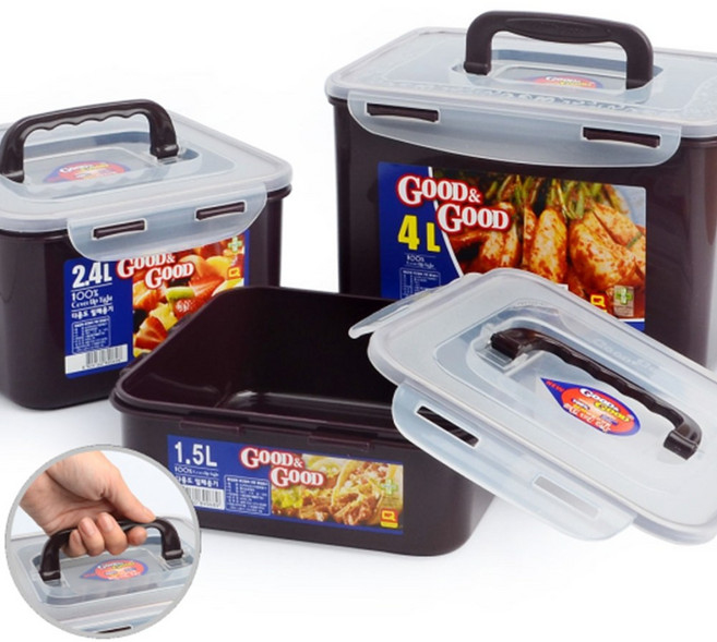 김치통 김치냉장고 김장 밀폐 용기 파 동치미 장아찌 양념통, 1개