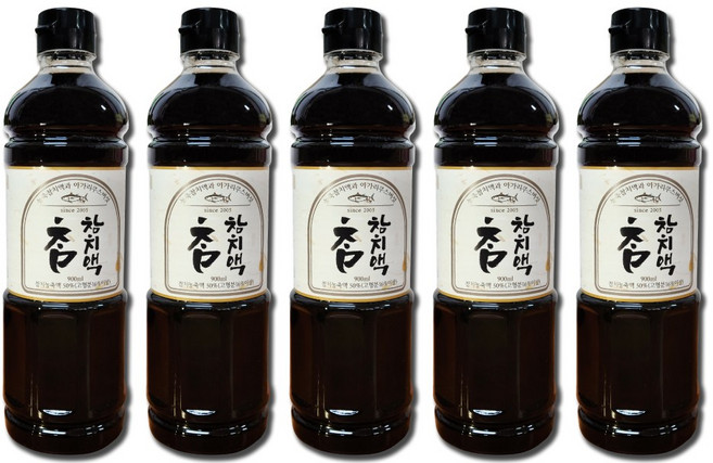참참치액, 900ml, 5개